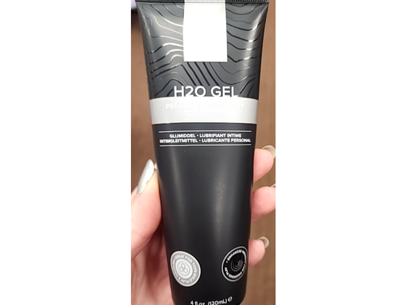 Jo H2O Gel Water Based Personal Lubricant, 4 fl oz/120 mL