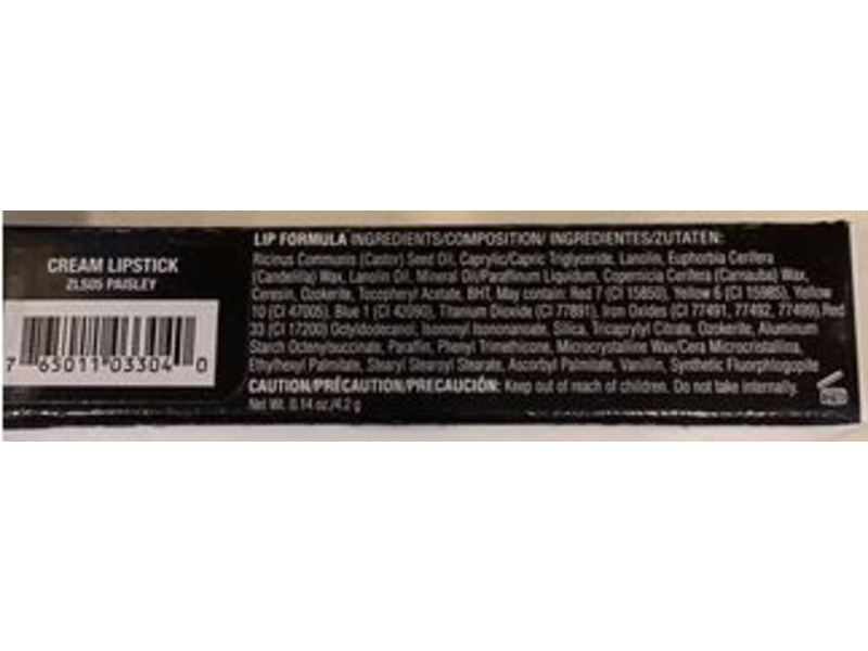 Zoya Cream Lipstick, Paisley, 0.1 oz