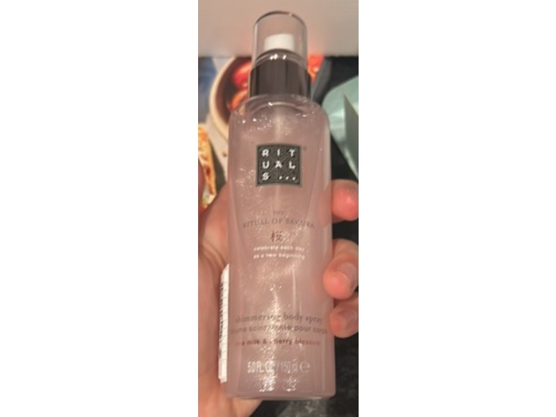 Rituals The Ritual Of Sakura Shimmering Body Spray, Rice Milk & Cherry Blossom, 5.0 fl oz/150 mL