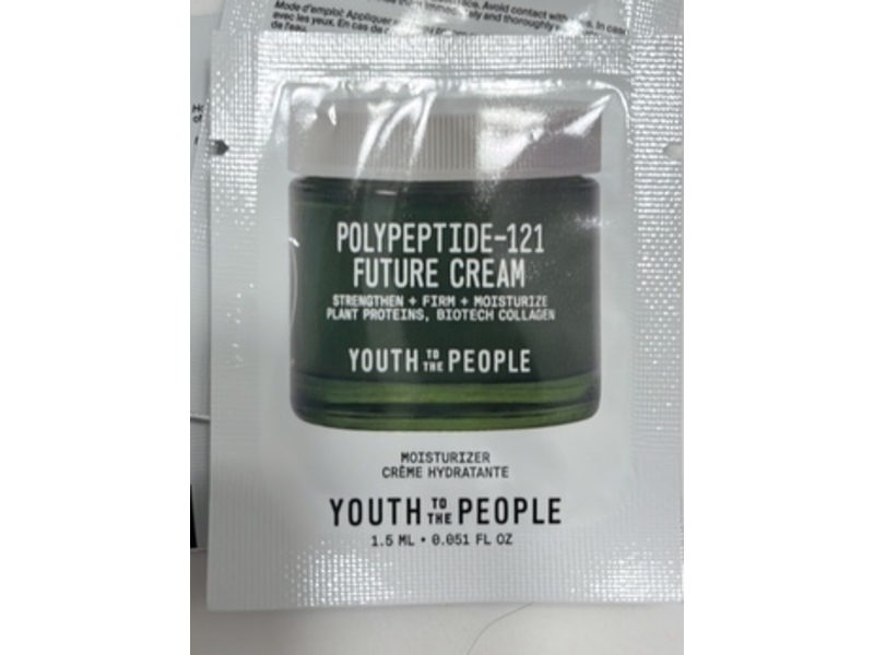 Youth To The People Polypeptide-121 Future Cream, 0.051 fl oz/1.5 mL
