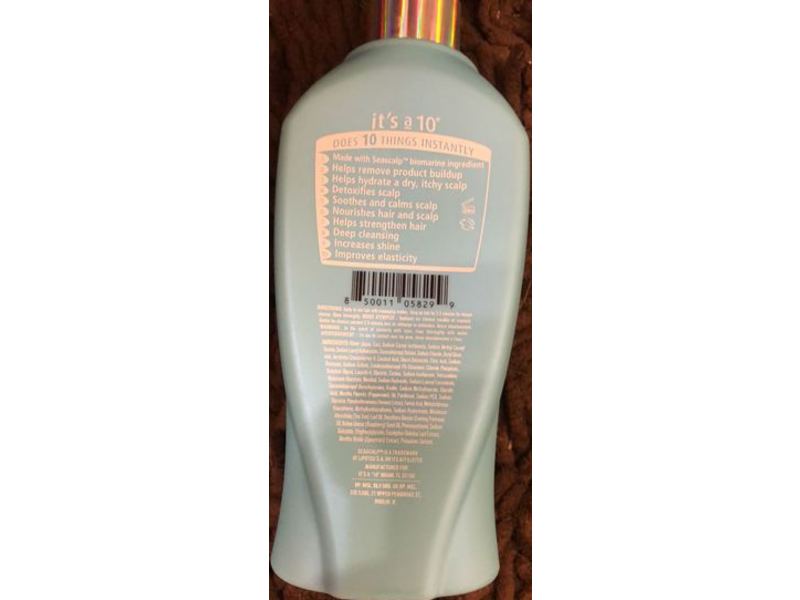 It's A 10 Scalp Restore Miracle Shampoo, Charcoal,10 fl oz/297.5 mL
