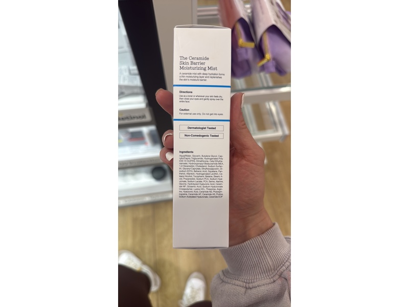 Cosrx The Ceramide Skin Barrier Moisturizing Mist, Panthenol + Hyaluronic Acid, 4.05 fl oz/120 mL
