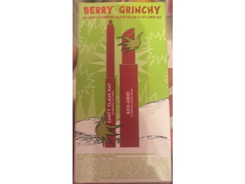 ColourPop Lip Liner & Plumping Gloss Duo, Berry Grinchy