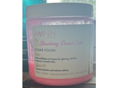 AMNH Sugar Polish, Strawberry Pound Cake, 8 fl oz/236 mL