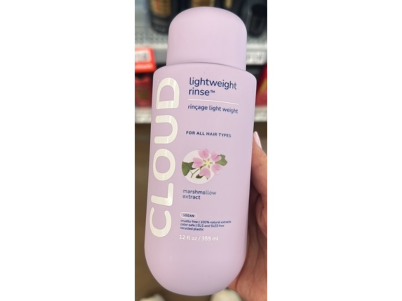 Cloud Lightweight Rinse, Marshmallow Extract, 12 fl oz/355 mL
