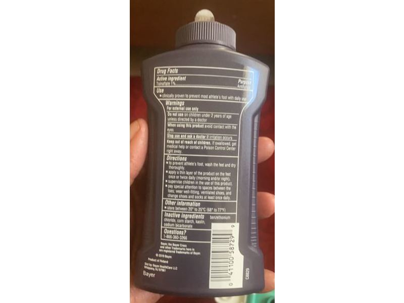 Lotrimin Af Daily Prevention Medicated Foot Powder, 3 oz/90 g