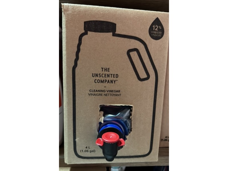 The Unscented Company Cleaning Vinegar, 4 L
