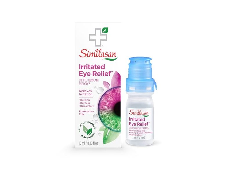 Similasan Irritated Eye Relief Drops, 0.33 fl oz/10 mL