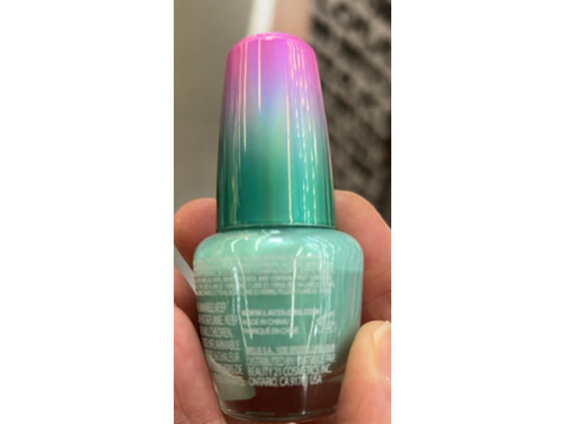 L.A. Colors Mermaid Magic Nail Polish, CNL72 Sea Life, 0.44 fl oz/13 mL