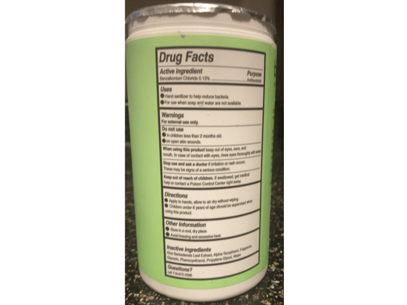 Bio Pure Anti Bacterial Hand Wipes, Aloe & Vitamin E, 50 Count