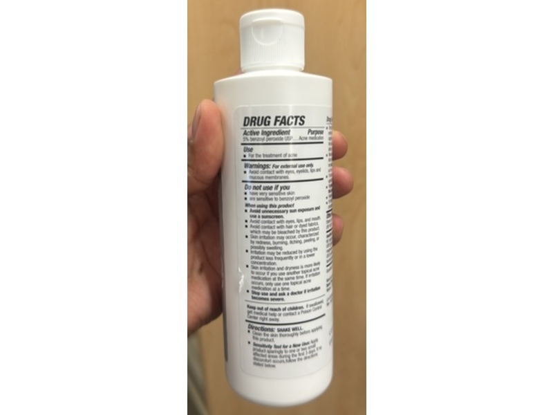 Burelpharma Benzoyl Peroxide Topical Face Wash, 8 oz/237 g