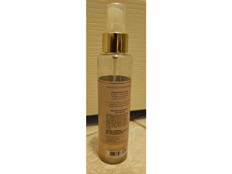 Bath & Body Works Diamond Shimmer Mist, Champagne Toast, 4.9 fl oz/149 mL