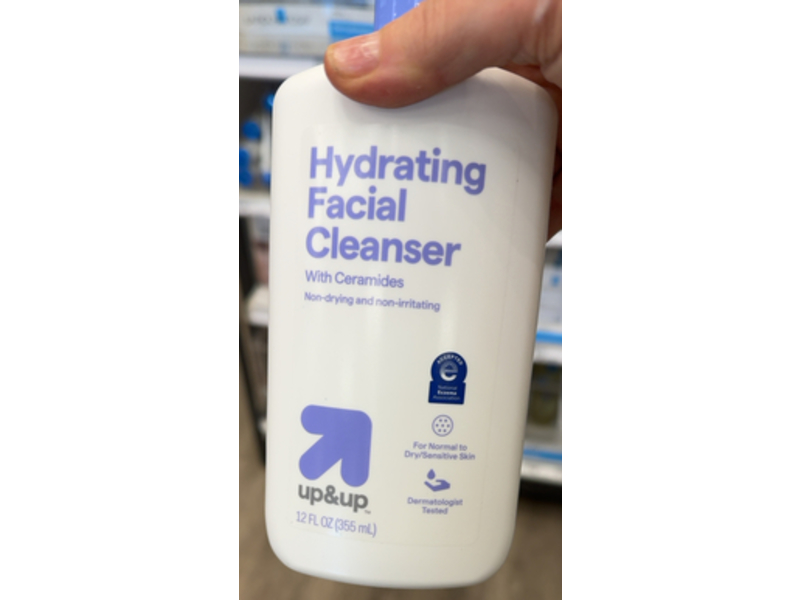 up&up Hydrating Facial Cleanser, 12 fl oz/355 mL
