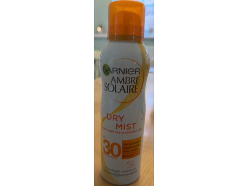 Garnier Ambre Solaire Ultra Light Dry Protection Mist High, SPF30, 200 mL