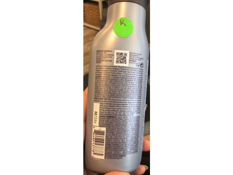 Pureology Strength Cure Blonde Purple Shampoo, 9 fl oz/266 mL