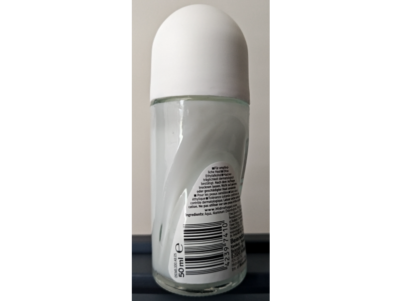 Hidrofugal Sensitive Antitranspirant Deo Roll - On, 50 mL