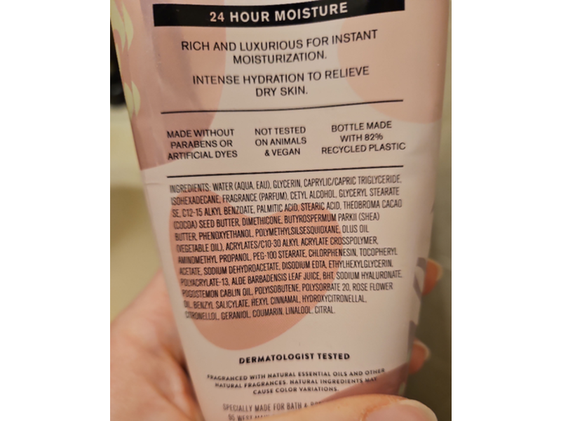 Bath & Body Works Ultimate Hydration Body Cream, Cacao Rose, 8 oz/226 g, Pack Of 2