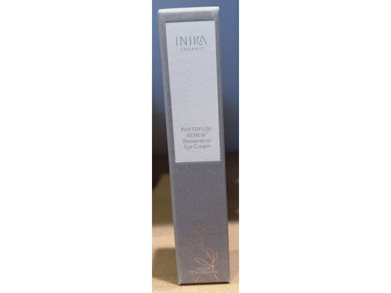 Inika Phytofuse Renew Resveratrol Eye Cream, 15 mL