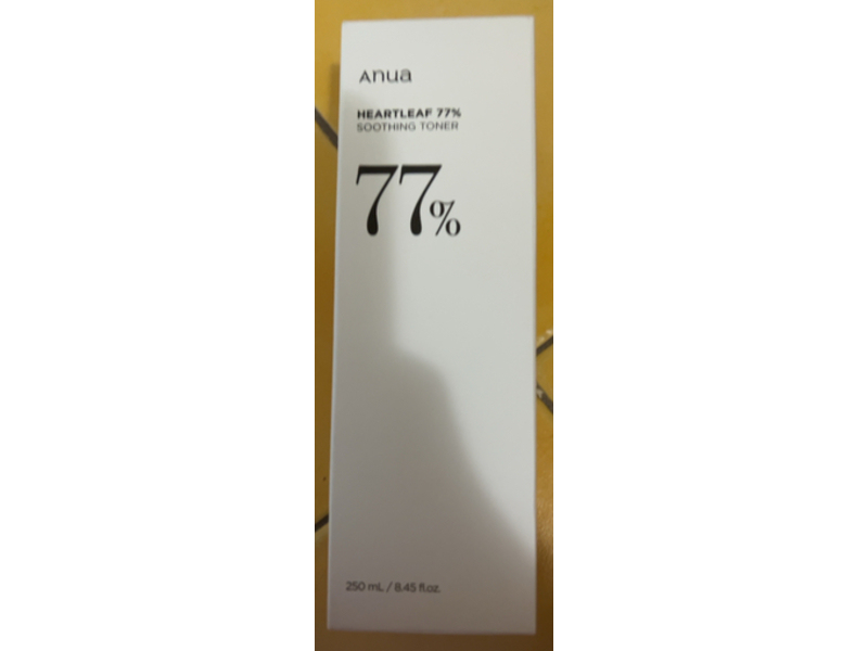 Anua Heartleaf 77% Soothing Toner, 8.45 fl oz/250 mL