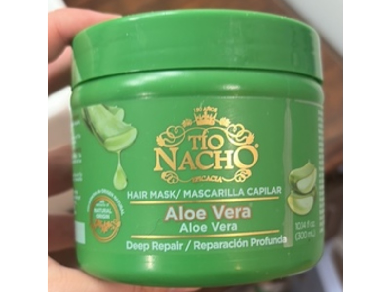 Tio Nacho Deep Repair Hair Mask, Aloe Vera, 10.14 fl oz/300 mL
