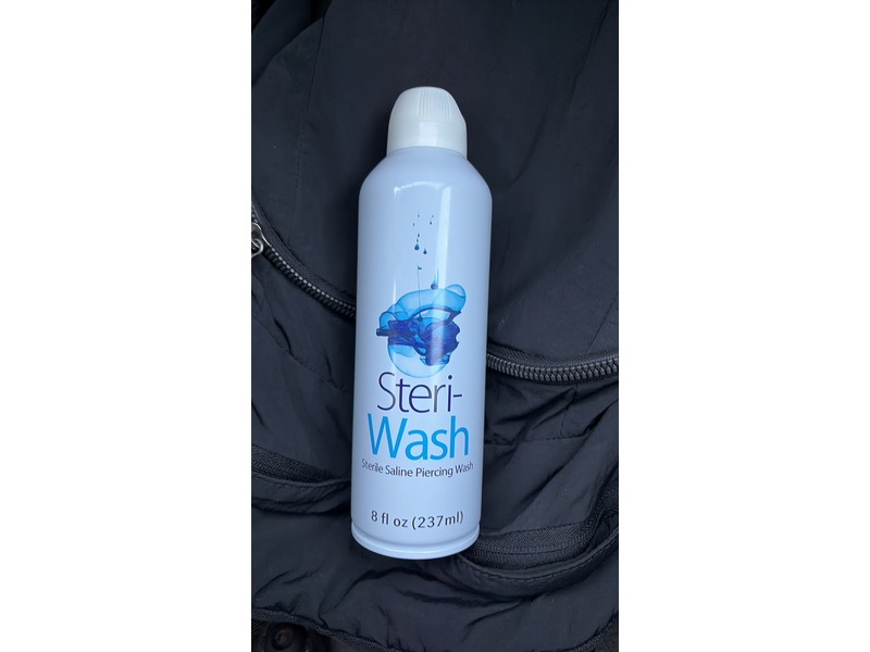 Steri - Wash Sterile Saline Piercing Wash, 8 fl oz/237 mL