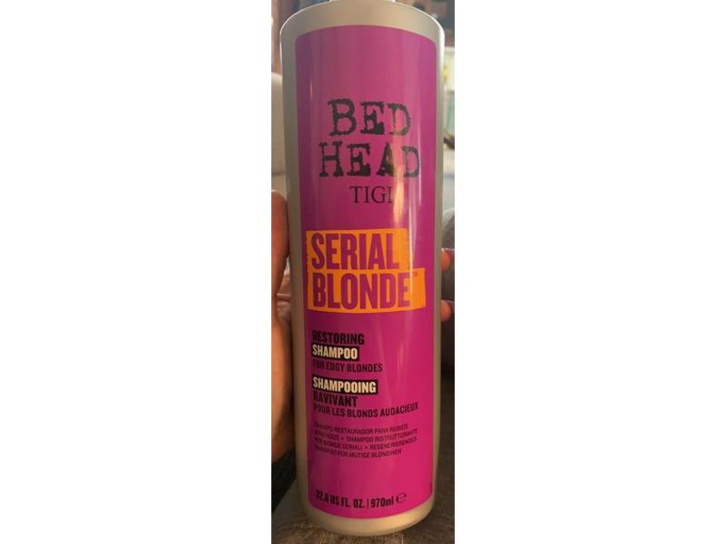 Bed Head Tigi Restoring Shampoo, Serial Blonde, 32.8 fl oz/970 ml