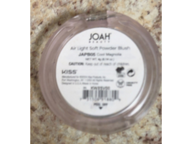 Joah Beauty Air Light Soft Powder Blush, Cool Magnolia, 0.15 oz/4.5 g
