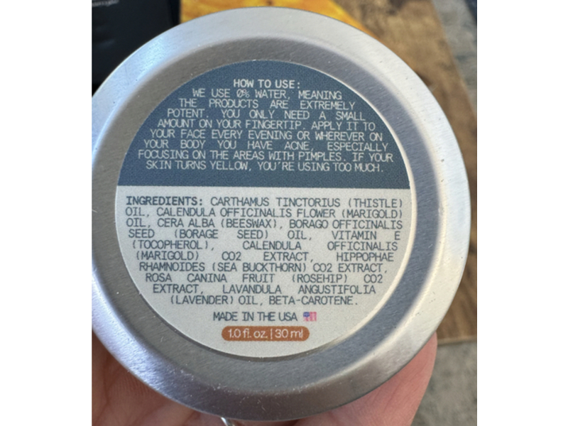 Norse Organics Acne & Redness Killer,1.0 fl oz/30 mL