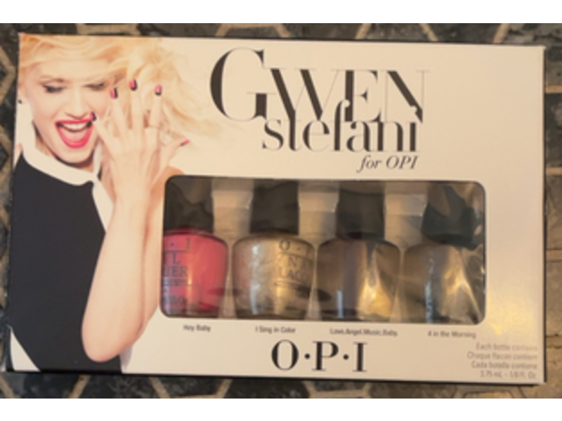 O.P.I Gwen Stefani Rock Starlets Mini Sets, 1/8 fl oz/3.75 mL