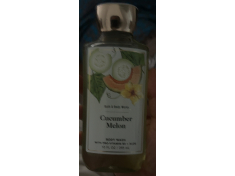 Bath & Body Works Cucumber Melon Body Wash, Pro-Vitamin B5 + Aloe, 10 fl oz/295 mL