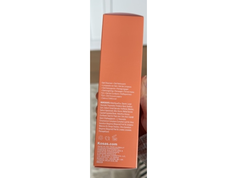 Kosas Plump + Juicy Comfy Clean Gel Cleanser, 5 fl oz/150 mL