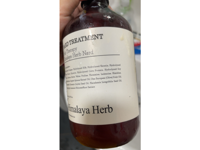 Nard Treatment Hair Therapy, Himalaya Herb, 16.9 fl oz/500 mL