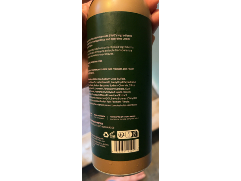 Attitude Super Leaves Hydrating Shampoo, Peppermint & Sweet Orange, 16 fl oz/473 mL