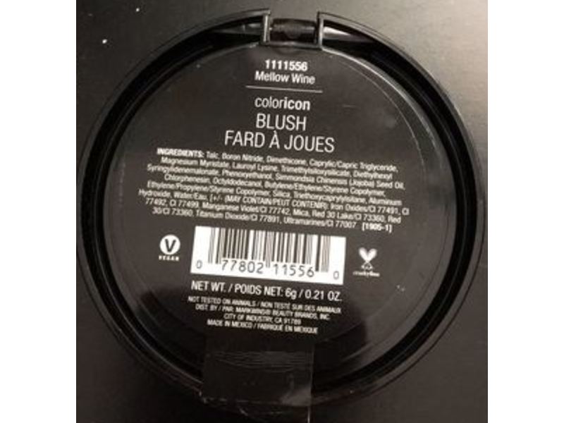 Wet N Wild Color Icon Powder Blush, Mellow Wine, 0.21 oz/6 g