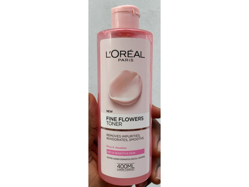 L'Oreal Paris Fine Flowers Toner, 400 mL
