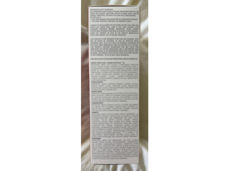 Madison Reed Radiant Hair Color Kit, 7 RC Cararra Light Red Copper, 1 Application, 12.8 fl oz