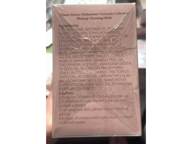 Flower Knows Midsummer Fairytales Makeup Cleansing Balm, 3.72 fl oz/110 mL