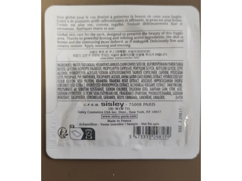 Sisley Paris Neck Cream