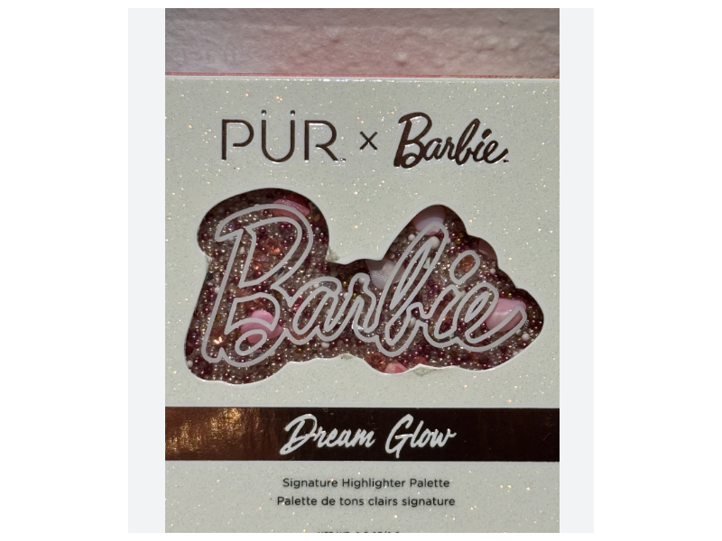 Pur x Barbie Dream Glow Signature Highlighter Palette, 0.3 oz/8.5 g