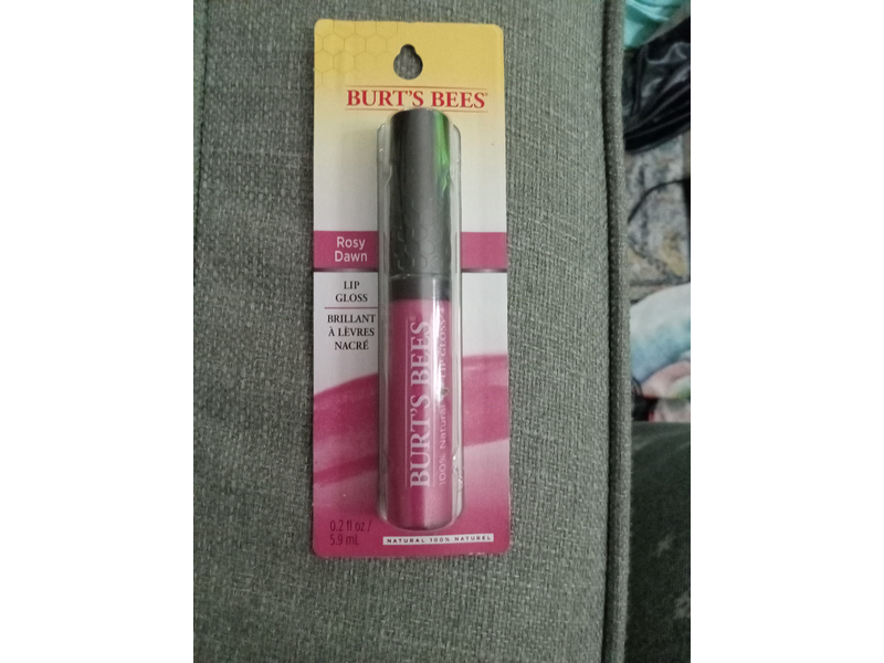 Burt's Bees Lip Gloss, Rosy Dawn Lip Gloss, 0.2 fl oz