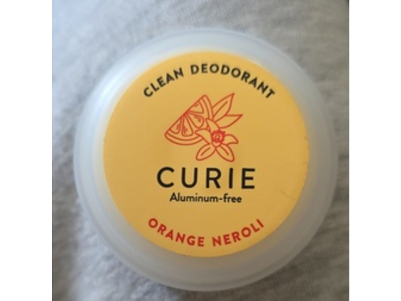 Curie Clean Deodorant, Orange Neroli, 5 oz/14 g