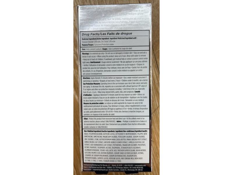 Pur 4-In-1 Tinted Moisturize, Fair Ivory, SPF 20, 1.7 oz/50 g