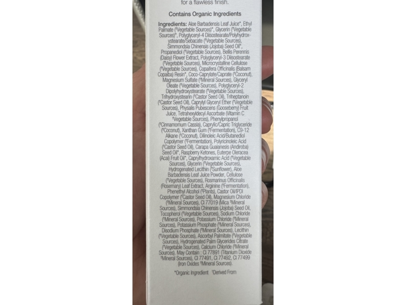 Ogee Hydraganics Complexion Perfecting Tinted Serum, Birch 0.25N, 1 fl oz/30 mL