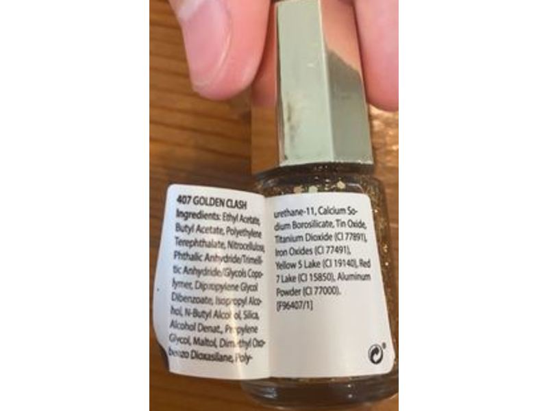 Mavala Silicium Nail Polish, 407 Golden Clash, 1.7 fl oz/5 mL