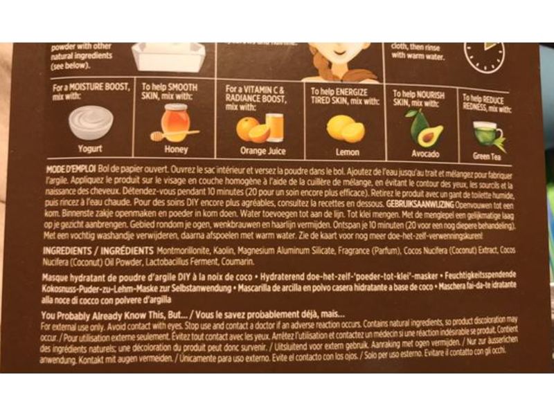 Yes To Moisturizing Diy Powder-to-Clay Mask, Coconuts, 0.17 oz/5 g