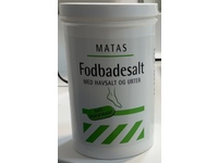 Matas Foot Bath Salt, Sea Salt + Herbs, 400 g - thumbnail 1