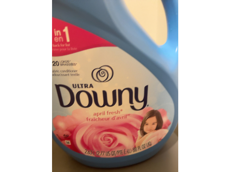Downy Ultra 7-in-1 Fabric Conditioner, April Fresh, 120 Loads, 88 fl oz/2.63 L,
