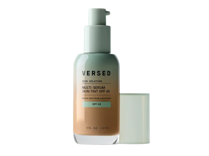 Versed Skin Solution Multi-Serum Skin Tint, SPF 40, 9N, 1 fl oz/30 mL