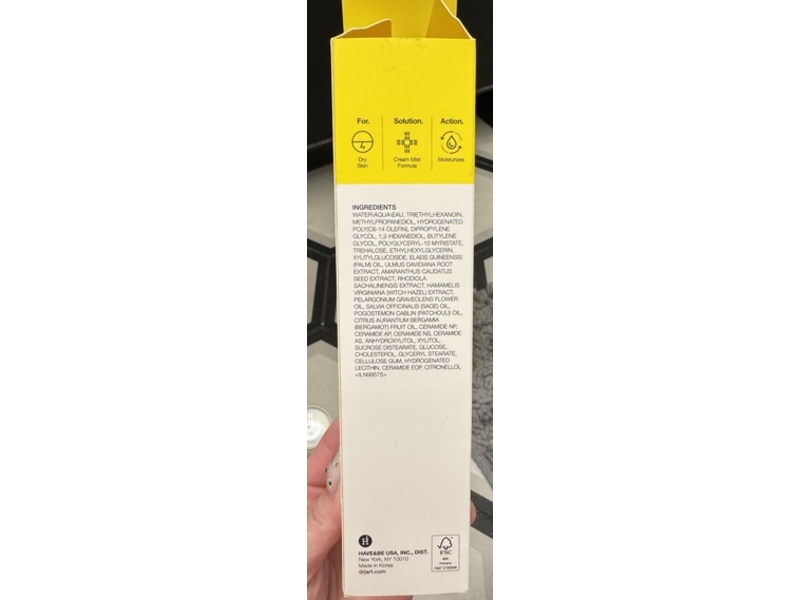 Dr. Jart+ Ceramidin Cream Mist, 3.71 fl oz/110 mL