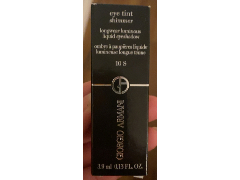 Giorgio Armani Eye Tint Liquid Eyeshadow, 10 S, 0.13 fl oz/3.9 mL